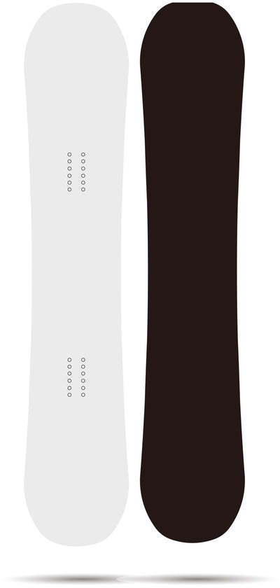 Bluntish snowboard shape