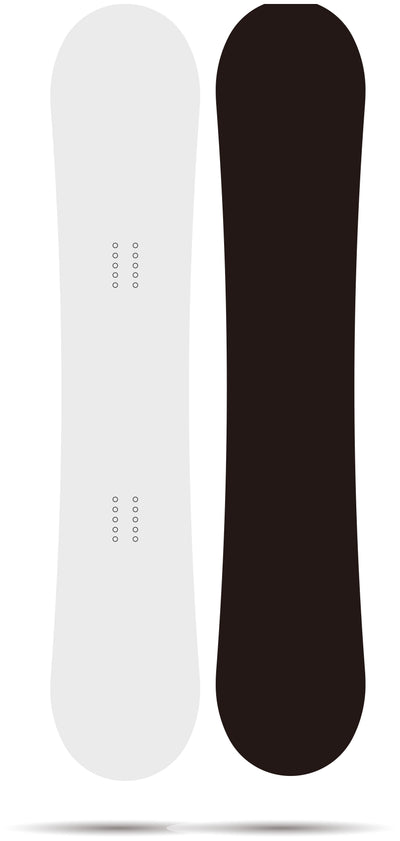 Classic snowboard shape